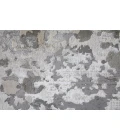 Feizy Micah Industrial Abstract, Silver/Gray/White, 3'-11" x 6' Accent Rug