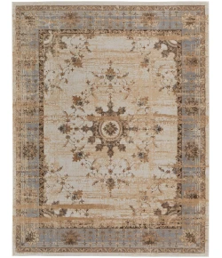 Feizy Celene 39KWF BEIGE/GRAY Area Rug 7 ft. 9 in. X 7 ft. 9 in. Round
