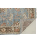 Feizy Beall Luxury Wool, Ornamental Flora, Cool Blue, 9ft-6in x 13ft-6in Area Rug