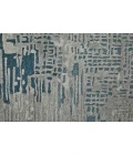 Feizy Zarah Bohemian & Eclectic Abstract, Gray/Taupe/Blue, 8' x 10' Area Rug
