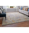 Feizy Fillmore LIGHT GRAY FIL6954F 10 ft. X 14 ft. Rectangle Rug