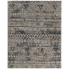 Feizy Palomar 6630F GRAY/BLUE Area Rug 7 ft. 9 in. X 9 ft. 9 in. Rectangle