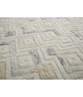 Feizy Anica IVORY/BLUE ANC8004F 6 ft. X 9 ft. Rectangle Rug