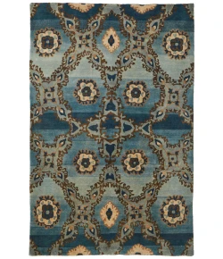 Feizy Amzad 6116F AZURE Area Rug 9 ft. 6 in. X 13 ft. 6 in. Rectangle