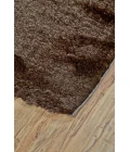 Feizy Indochine Luxury & Glam Solid, Brown/Taupe, 8' x 8' Round Rug