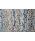 Feizy Edgemont Casual Abstract, Blue/Gray/Orange, 10' x 14' Area Rug