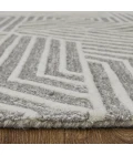 Feizy Lytton Gray/Ivory T24T8010 12ft. x 15ft. Rect. Rug