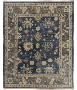 Feizy Fillmore 6954F BLUE/GRAY Area Rug 8 ft. X 8 ft. Round