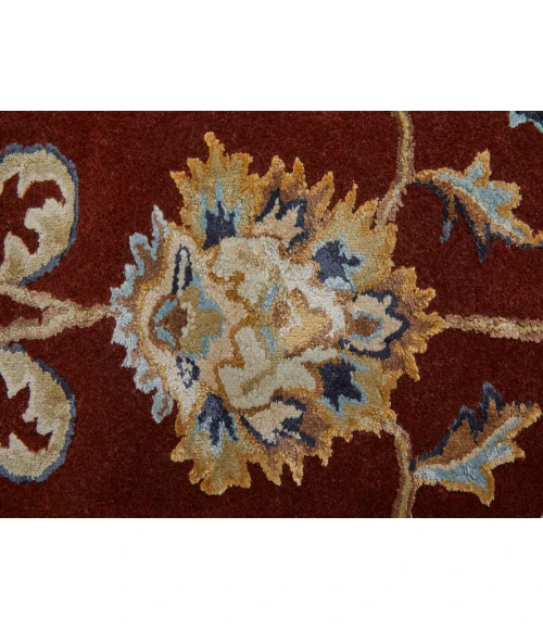 Feizy Prescott RUST/BEIGE PCT8937F 8 ft. X 10 ft. Rectangle Rug