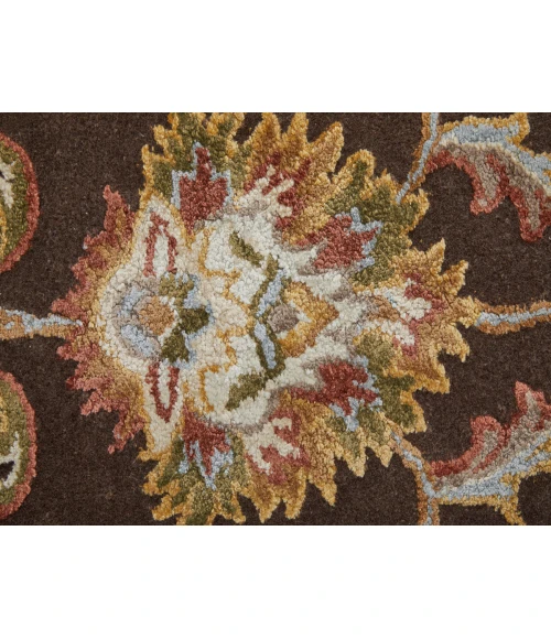 Feizy Prescott BROWN PCT8937F 8 ft. X 10 ft. Rectangle Rug