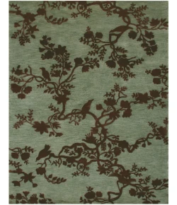 Feizy Bodhi Green/Blue/Brown 5046033F 3ft.6in. x 5ft.6in. Rect. Rug
