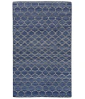 Feizy Prentiss Classic Geometric, Blue/Gray, 9' x 12' Area Rug