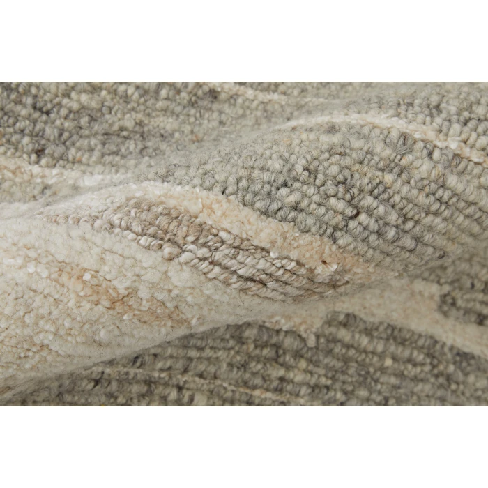 Feizy Navaro Casual Gradient & Ombre, Ivory/Tan, 2'-6" x 8' Runner