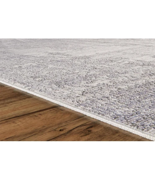 Feizy Cecily Vintage Medallion, Gray/Ivory/Taupe, 8' x 8' Square Square Rug