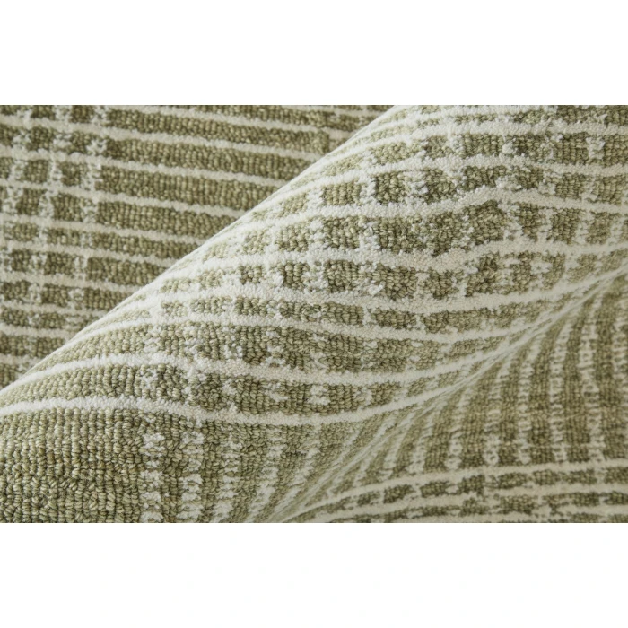 Feizy Winston Green/Ivory WNS8B04F 5ft. x 8ft. Rect. Rug