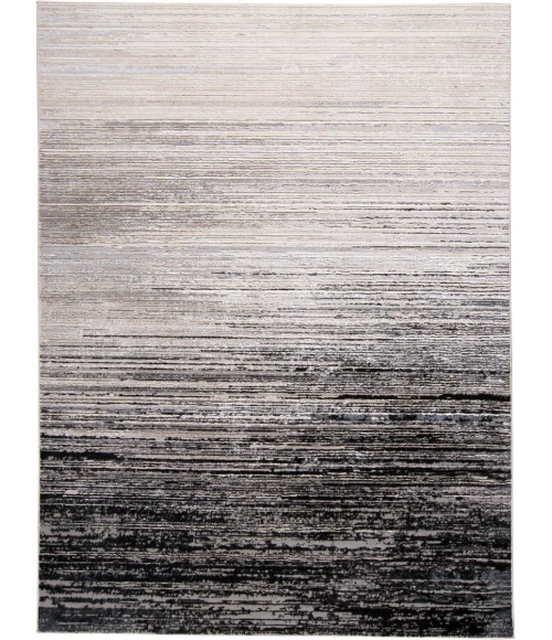 Feizy Micah BLACK/DARK GRAY 6943337F 3 ft. 11 in. X 6 ft. Rectangle Rug