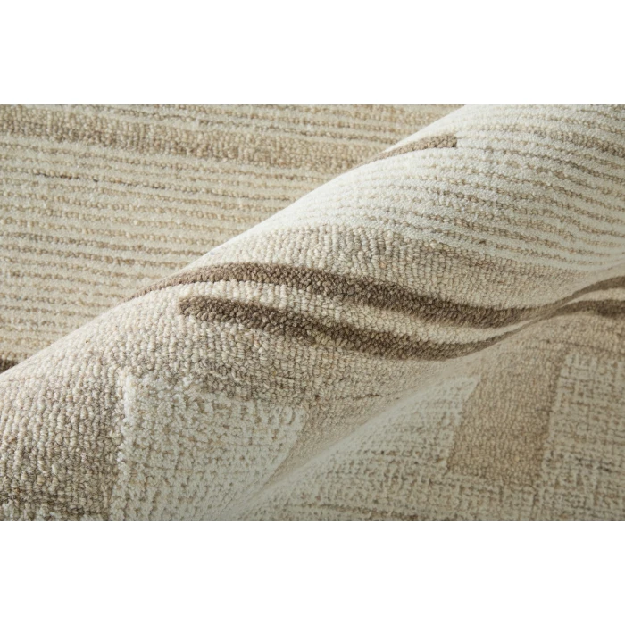 Feizy Winston Ivory/Tan WNS8B01F 2ft. x 3ft. Rect. Rug