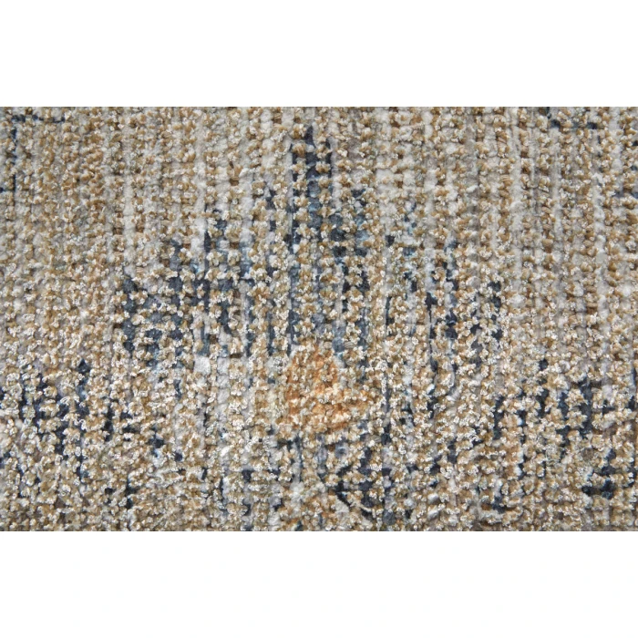 Feizy Caldwell Bohemian & Eclectic Medallion, Tan/Gray/Gold, 9' x 12' Area Rug