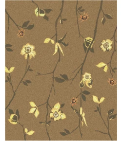 Feizy Luisance BROWN 4877119F 5 ft. 6 in. X 8 ft. 6 in. Rectangle Rug