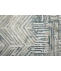 Feizy Elias Casual Abstract, Green/Blue/Ivory, 2'-9" x 10' Runner