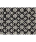 Feizy Phoenix Farmhouse Diamond, Black/Ivory, 7'-9" x 9'-9" Area Rug