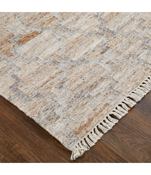 Feizy Beckett Tan/Gray/Ivory 8900787F 9 ft. 6 in. X 13 ft. 6 in. Rect. Rug