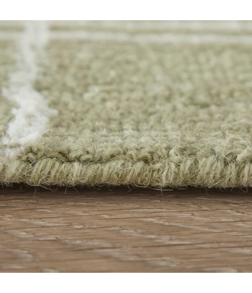 Feizy Winston Green/Ivory WNS8B04F 5ft. x 8ft. Rect. Rug
