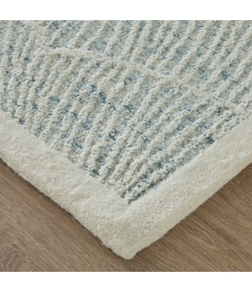 Feizy Winston Blue/Ivory WNS8B02F 8ft. x 10ft. Rect. Rug