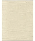 Feizy Channels Global Geometric, Ivory, 9'-6" x 13'-6" Area Rug