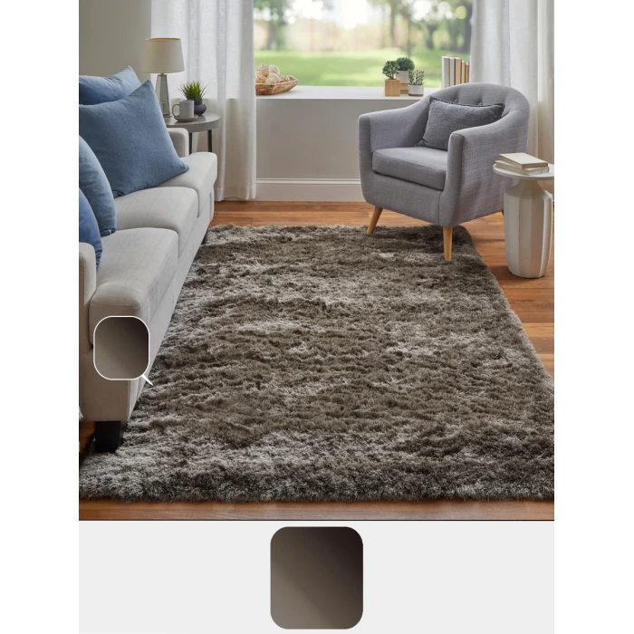 Feizy Indochine GRAY 4944550F 9 ft. X 12 ft. Rectangle Rug