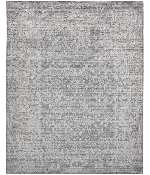 Feizy Langford Persian Distressed, Silver/Gray, 5' x 8' Area Rug