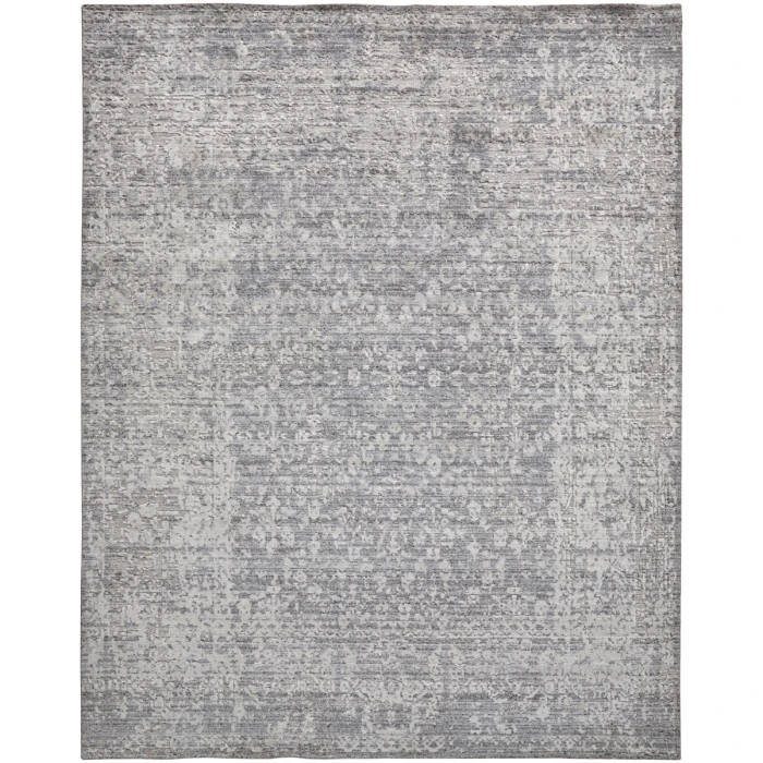 Feizy Langford Persian Distressed, Silver/Gray, 5' x 8' Area Rug
