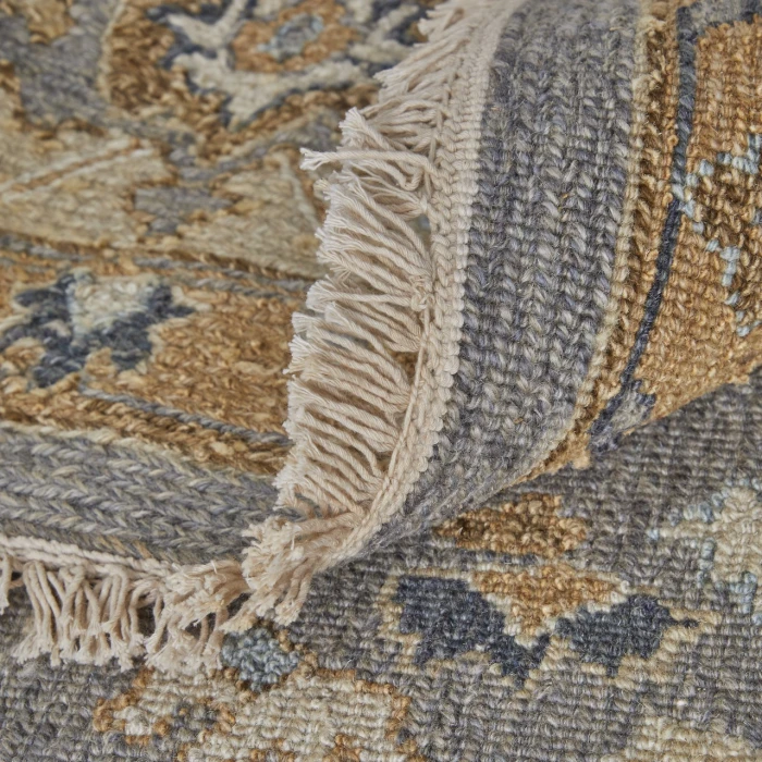 Feizy Corbitt Classic Oriental, Gray/Gold, 2'-6" x 12' Runner