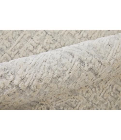 Feizy Eastfield Casual Abstract, Ivory, 10' x 14' Area Rug