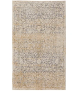 Feizy Camellia 39KDF GRAY/BEIGE Area Rug 4 ft. 3 in. X 6 ft. 3 in. Rectangle