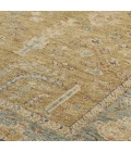 Feizy Carrington Vintage Oriental, Gold/Blue/Gray, 3'-6" x 5'-6" Accent Rug
