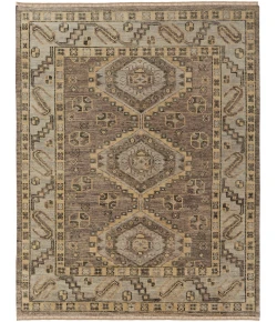 Feizy Fillmore 6943F BROWN/GRAY Area Rug 8 ft. X 8 ft. Round