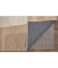 Feizy Pollock Casual Abstract, Brown/Tan/Ivory, 5' x 8' Area Rug