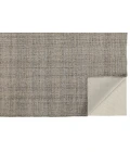 Feizy Naples Space Dyed In/Outdoor Flatweave, Warm Gray/Tan, 2ft x 3ft Area Rug