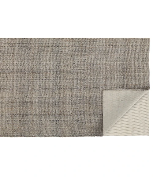 Feizy Naples Space Dyed In/Outdoor Flatweave, Warm Gray/Tan, 2ft x 3ft Area Rug