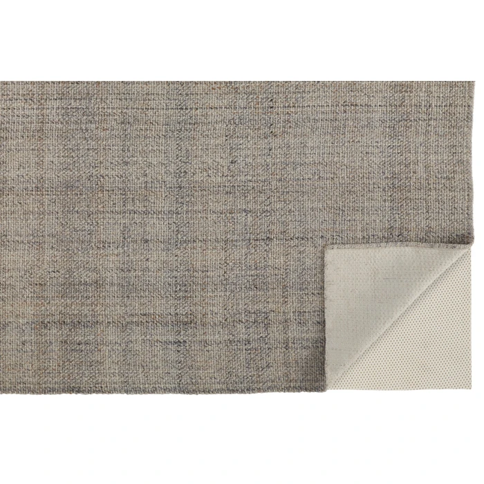 Feizy Naples Space Dyed In/Outdoor Flatweave, Warm Gray/Tan, 8ft x 10ft Area Rug