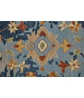 Feizy Leylan Vintage Floral & Botanical, Blue/Orange/Red, 2'-6" x 10' Runner