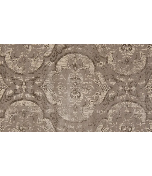 Feizy Fiona Bohemian & Eclectic Ikat, Taupe/Ivory/Brown, 9'-2" x 12'-2" Area Rug