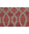 Feizy Prentiss Classic Geometric, Red/Gray, 8' x 10' Area Rug