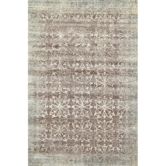 Feizy Fiona Bohemian & Eclectic Geometric, Brown/Ivory/Gray, 9'-2" x 12'-2" Area Rug