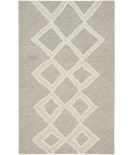 Feizy Anica Moroccan Wool Tufted Rug, Moroccan Style, Taupe/Ivory, 4ft x 6ft Accent Rug