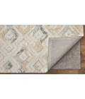 Feizy Anica Bohemian & Eclectic Moroccan, Ivory/Gray/Black, 12' x 15' Area Rug