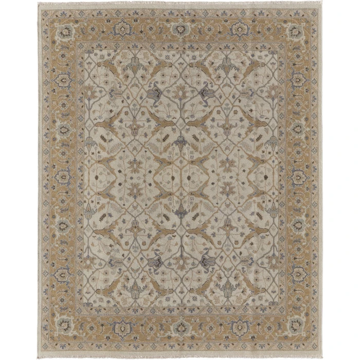 Feizy Corbitt Classic Oriental, Ivory/Gold, 2'-6" x 12' Runner