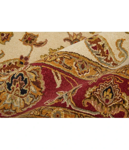Feizy Wagner Classic Oriental, Tan/Gold/Red, 5' x 8' Area Rug