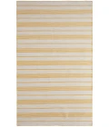 Feizy Duprine Casual Stripes, Yellow/Ivory, 10' x 14' Area Rug